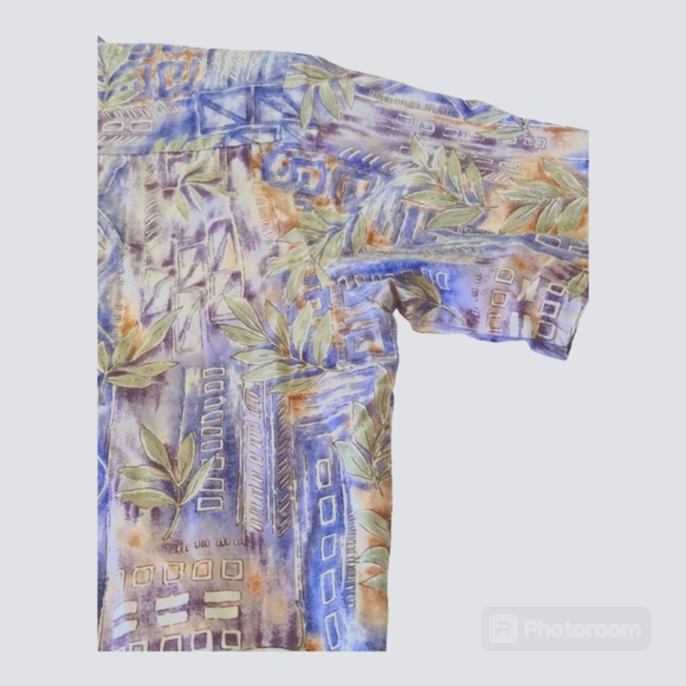 XL Hawaiian Mens Shirt Made in USA Cooke Street Honolulu 100% Cotton Aloha Beach